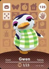 Gwen #125 [Animal Crossing Series 2] - Amiibo Cards - Destination Retro