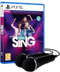 Let's Sing 2023 [Double Mic Bundle] - PAL Playstation 5 - Destination Retro