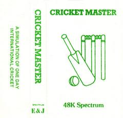Cricket Master - ZX Spectrum - Destination Retro