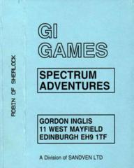 Robin of Sherlock [GI Games] - ZX Spectrum - Destination Retro
