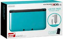 Nintendo 3DS LL Limited Pack Turquoise x Black - JP Nintendo 3DS - Destination Retro
