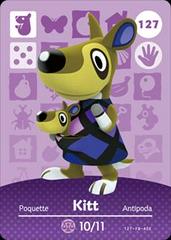 Kitt #127 [Animal Crossing Series 2] - Amiibo Cards - Destination Retro