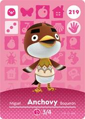 Anchovy #219 [Animal Crossing Series 3] - Amiibo Cards - Destination Retro