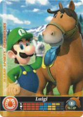 Luigi Horse Racing [Mario Sports Superstars] - Amiibo Cards - Destination Retro