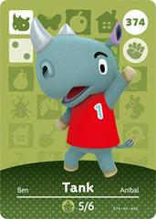 Tank #374 [Animal Crossing Series 4] - Amiibo Cards - Destination Retro