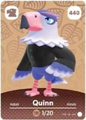 Quinn #440 [Animal Crossing Series 5] - Amiibo Cards - Destination Retro