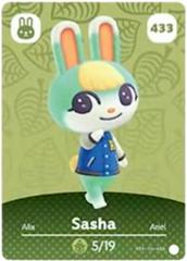 Sasha #433 [Animal Crossing Series 5] - Amiibo Cards - Destination Retro