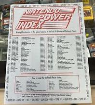 Nintendo Power Index [1st Edition] - Nintendo Power - Destination Retro