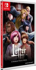 Letter: A Horror Visual Novel - Nintendo Switch - Destination Retro