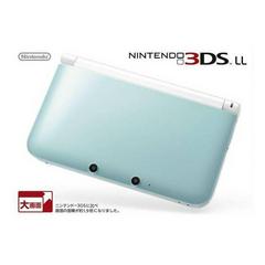 Nintendo 3DS LL Mint X White - JP Nintendo 3DS - Destination Retro