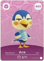 Ace #443 [Animal Crossing Series 5] - Amiibo Cards - Destination Retro