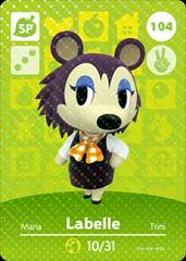 Labelle #104 [Animal Crossing Series 2] - Amiibo Cards - Destination Retro