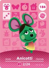 Anicotti #184 [Animal Crossing Series 2] - Amiibo Cards - Destination Retro