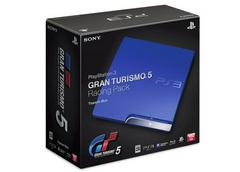 PlayStation 3 Slim Gran Turismo 5 Titanium Blue 160GB System - JP Playstation 3 - Destination Retro