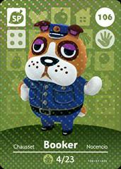 Booker #106 [Animal Crossing Series 2] - Amiibo Cards - Destination Retro
