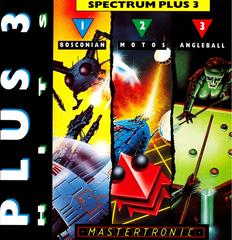 Plus 3 Hits: Bosconian & Motos & Angleball [+3 Disk] - ZX Spectrum - Destination Retro