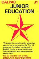 Calpac Junior Education - ZX Spectrum - Destination Retro