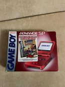 Red Gameboy Advance SP [F-Zero GP Legend Bundle] - GameBoy Advance - Destination Retro