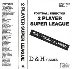 Football Director: 2 Player Super League - ZX Spectrum - Destination Retro