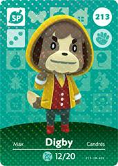 Digby #213 [Animal Crossing Series 3] - Amiibo Cards - Destination Retro
