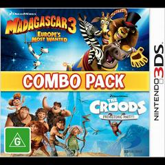 Madagascar 3: Europe's Most Wanted & The Croods: Prehistoric Party Combo Pack - PAL Nintendo DS - Destination Retro