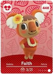 Faith #448 [Animal Crossing Series 5] - Amiibo Cards - Destination Retro