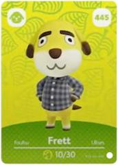 Frett #445 [Animal Crossing Series 5] - Amiibo Cards - Destination Retro