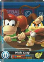Diddy Kong Baseball [Mario Sports Superstars] - Amiibo Cards - Destination Retro