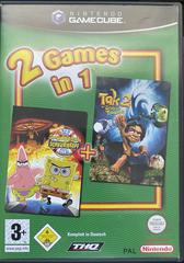 2 games in 1: Spongebob + Tak - PAL Gamecube - Destination Retro