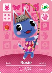 Rosie [Animal Crossing Amiibo Festival] - Amiibo Cards - Destination Retro