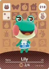 Lily #218 [Animal Crossing Series 3] - Amiibo Cards - Destination Retro