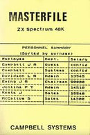 Masterfile - ZX Spectrum - Destination Retro