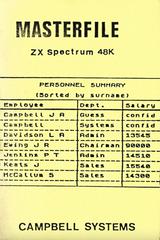 Masterfile - ZX Spectrum - Destination Retro