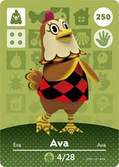 Ava #250 [Animal Crossing Series 3] - Amiibo Cards - Destination Retro