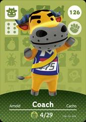 Coach #126 [Animal Crossing Series 2] - Amiibo Cards - Destination Retro