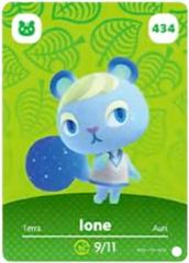 Ione #434 [Animal Crossing Series 5] - Amiibo Cards - Destination Retro