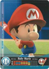 Baby Mario Baseball [Mario Sports Superstars] - Amiibo Cards - Destination Retro