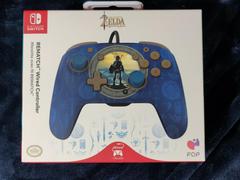 Zelda Breath of the Wild Rematch Wired Controller [Hyrule Blue] - Nintendo Switch - Destination Retro