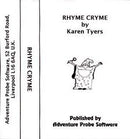 Rhyme Cryme - ZX Spectrum - Destination Retro