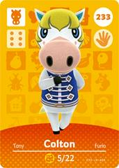 Colton #233 [Animal Crossing Series 3] - Amiibo Cards - Destination Retro