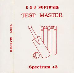 Test Master [+3 Disk] - ZX Spectrum - Destination Retro