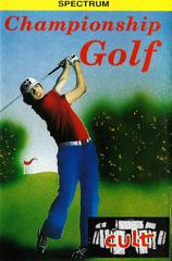 Championship Golf [Cult Games] - ZX Spectrum - Destination Retro