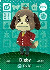 Digby #009 [Animal Crossing Series 1] - Amiibo Cards - Destination Retro