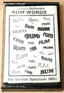 Rum Words - ZX Spectrum - Destination Retro