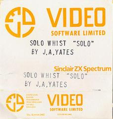 Solo Whist Solo - ZX Spectrum - Destination Retro