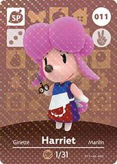 Harriet #011 [Animal Crossing Series 1] - Amiibo Cards - Destination Retro
