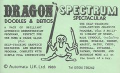 Dragon Doodles & Demos and Spectrum Spectacular - ZX Spectrum - Destination Retro