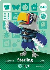 Sterling #048 [Animal Crossing Series 1] - Amiibo Cards - Destination Retro
