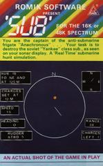 'Sub' - ZX Spectrum - Destination Retro