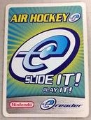 Air Hockey E-Reader Promo Card - GameBoy Advance - Destination Retro